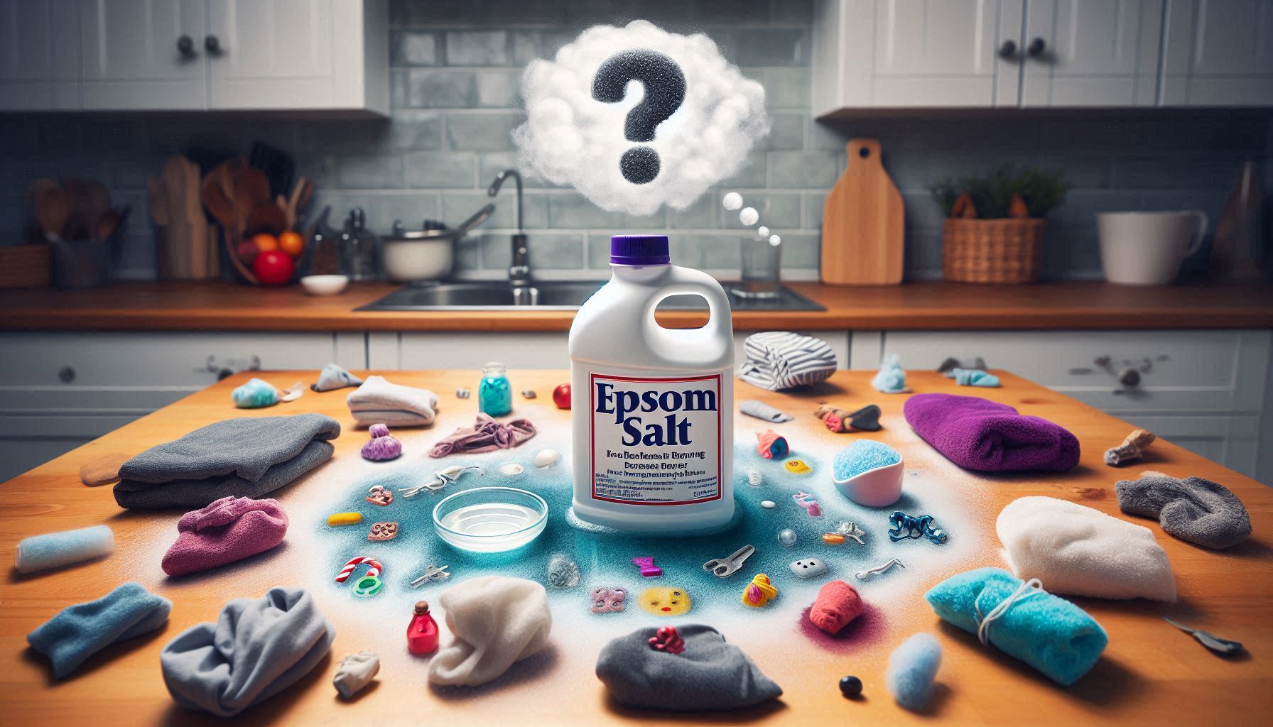 エプソムソルトでシミ