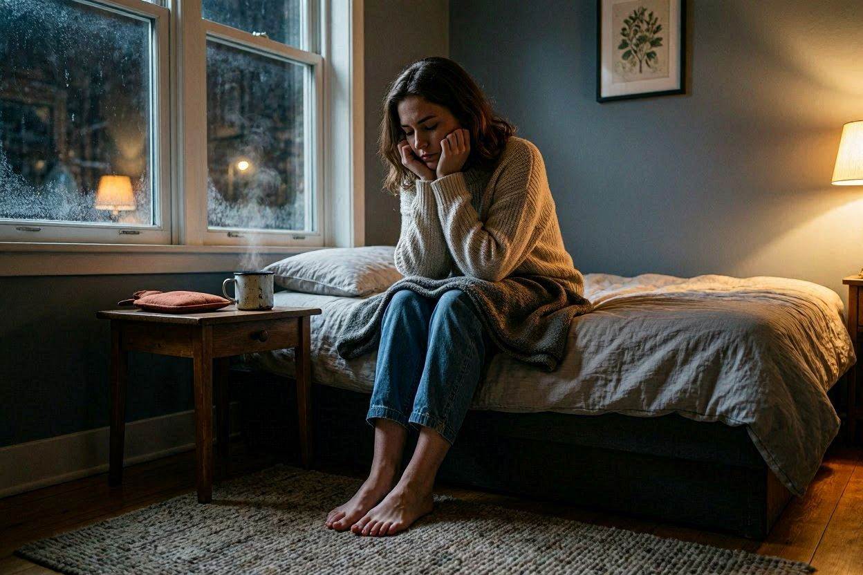 足が冷えて眠れないときの対処法｜今すぐできる温め方と快眠のコツ